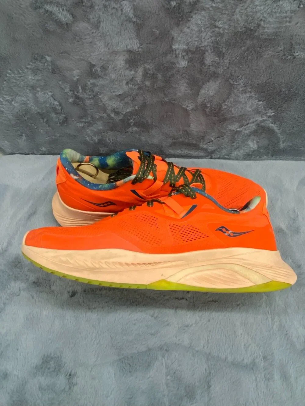 Saucony Guide 15 Running Shoes Men's 11.5 Orange Campfire Athletic Training